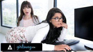 The Boss Makes Her Assistant Come at Her Desk